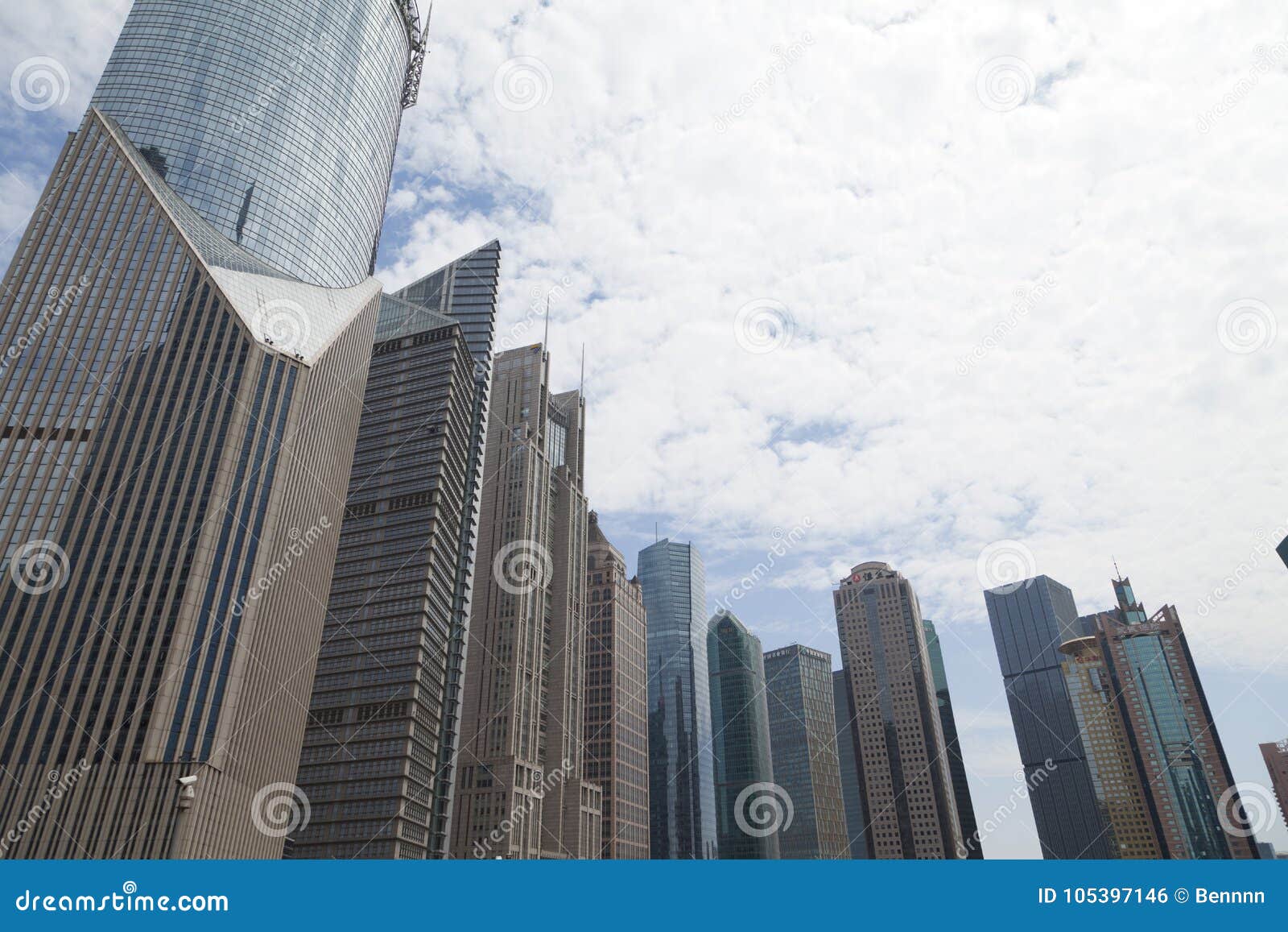 GoEoo 5x5ft Modern City Skyline Photo Backdrop Shanghai Skyscraper Financial Center Downtown Lankmark Airplane Buildings Cityscape Aircraft Photography Background Photo Studio Props 