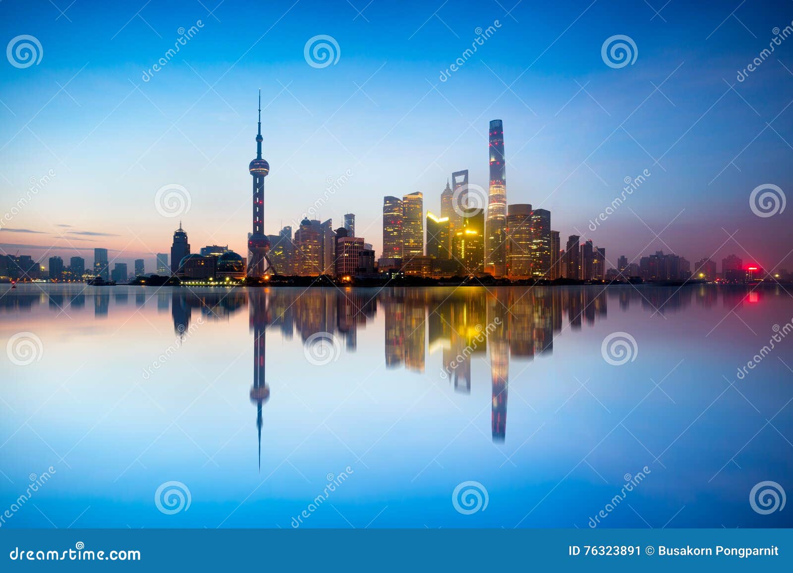 shanghai skyline