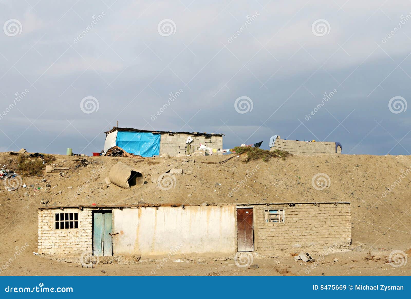 Shanty Houses stock image. Image of shabby, shack, construction 8475669