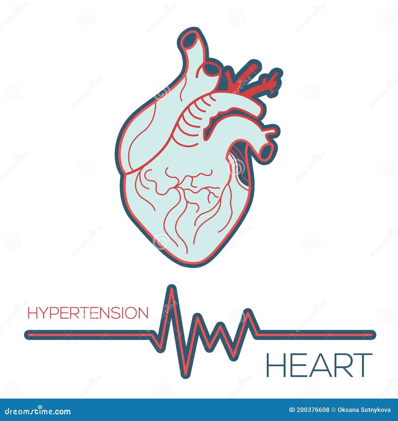 Heart rhythm Free Stock Vectors