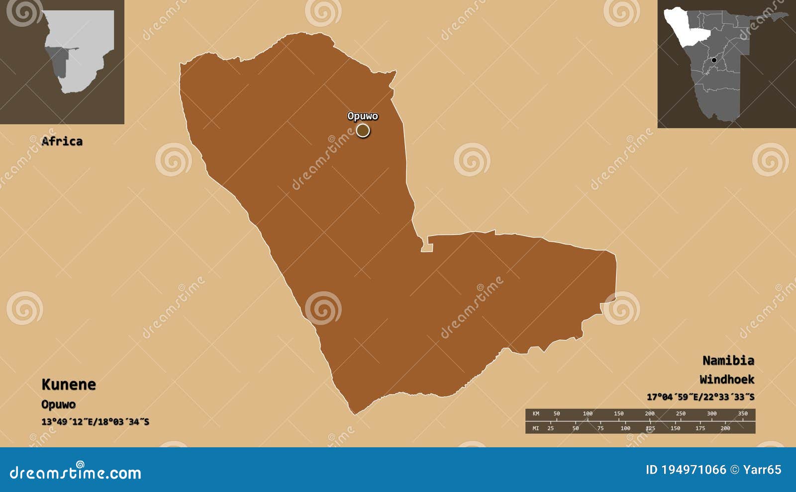 Kunene, Region of Namibia,. Previews. Pattern Stock Illustration