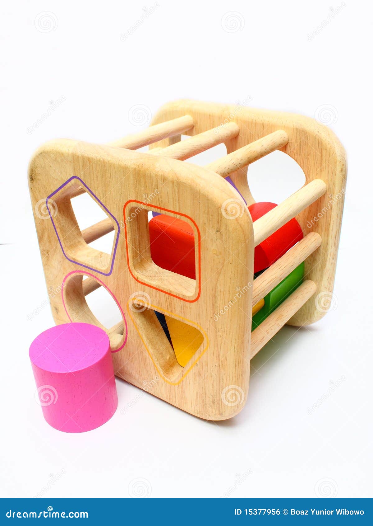 Shape Sorter stock photo. Image of color, colourful, sorting 15377956