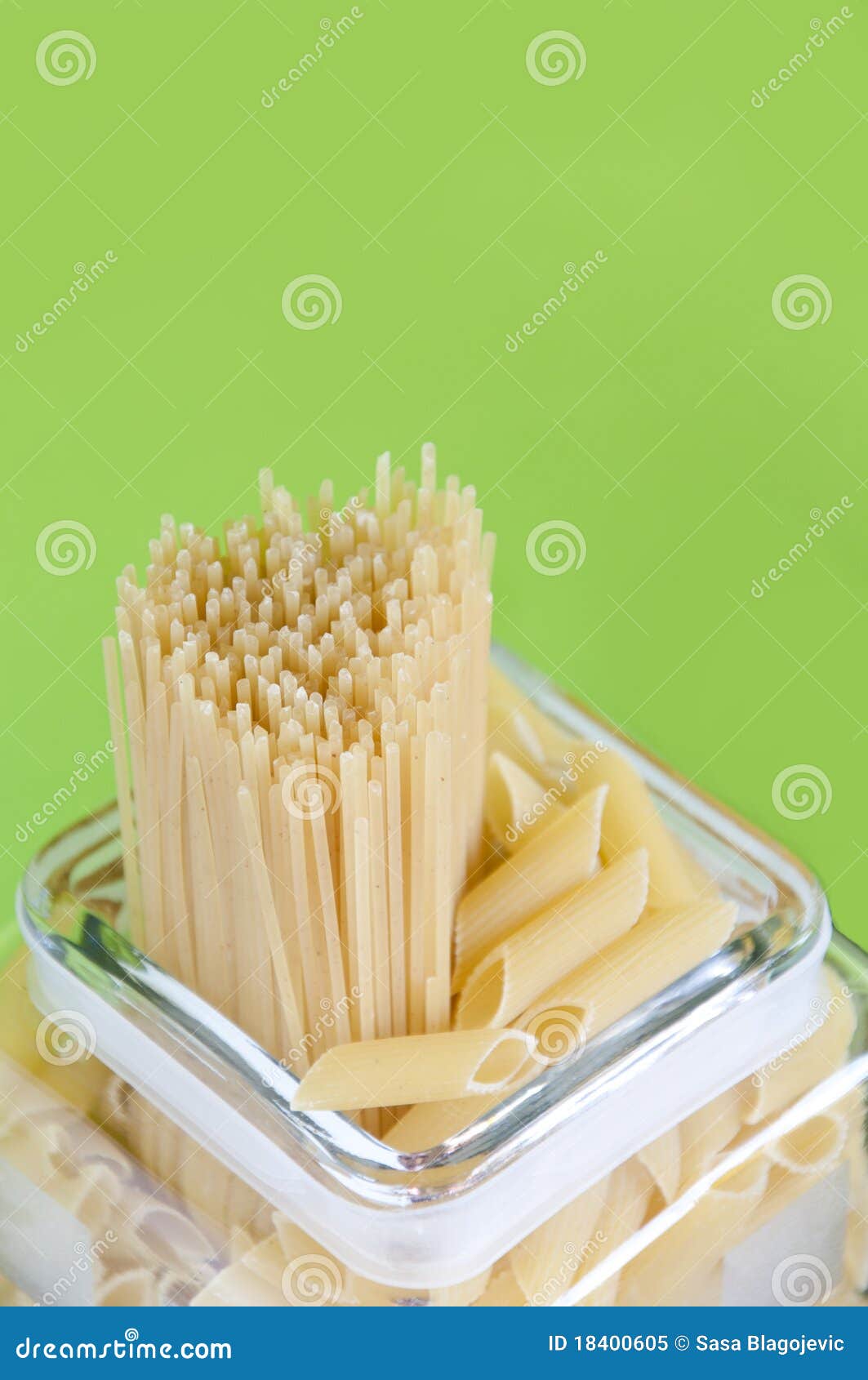 Shaped Pasta with Spaghetti Stock Image Image of healthy, colours 18400605