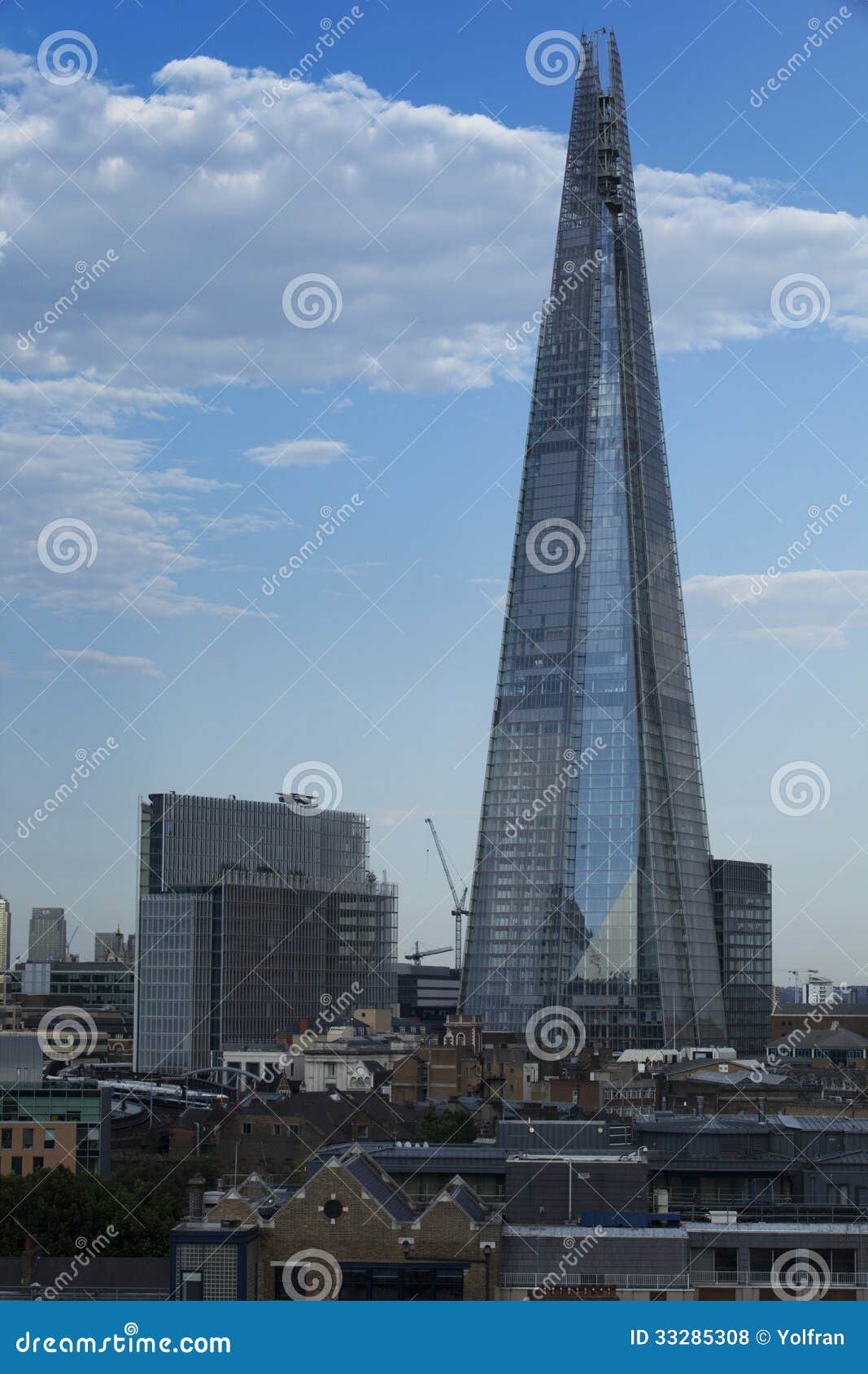 The Shard editorial stock photo. Image of offices, city - 33285308