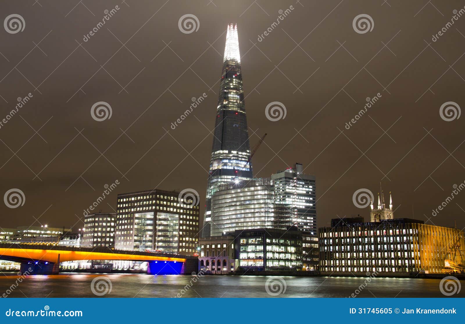 the shard and london bridge