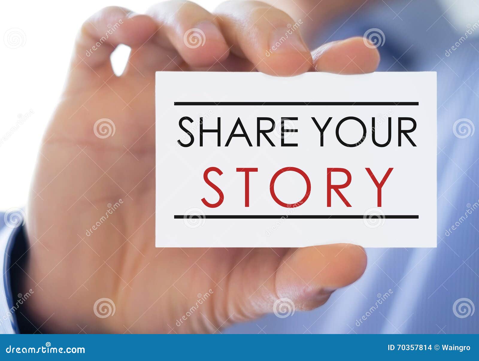 share your story