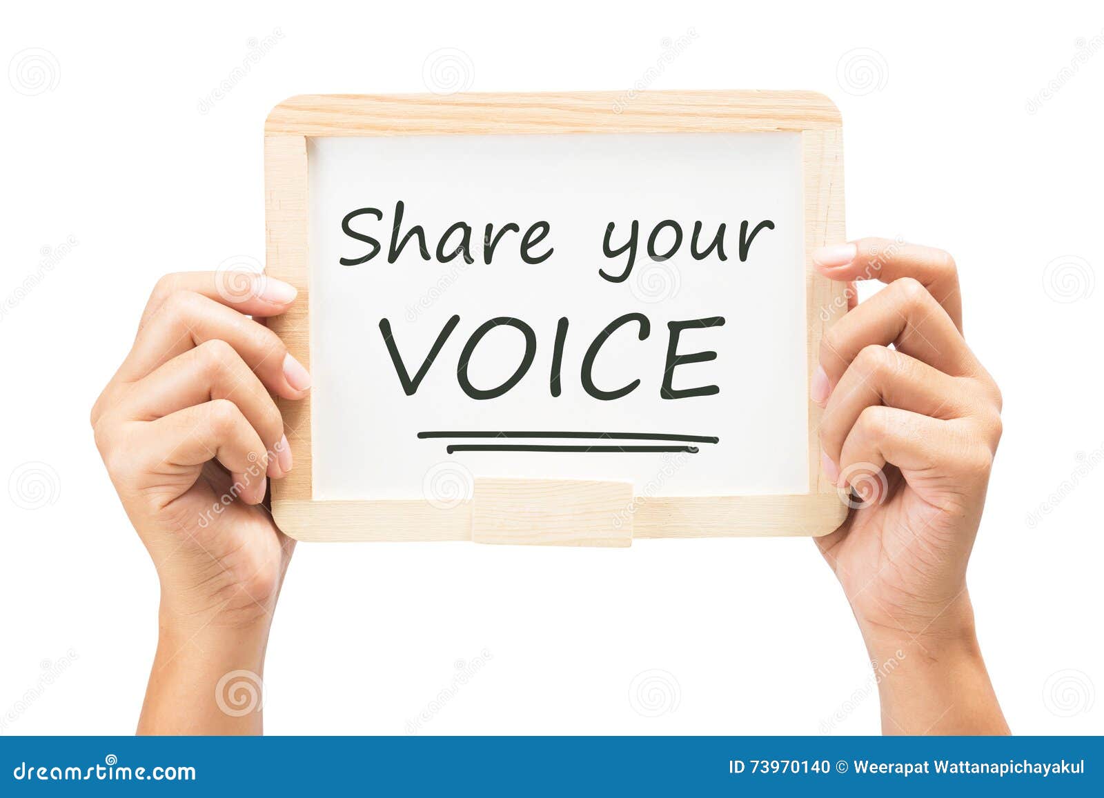 share your voice