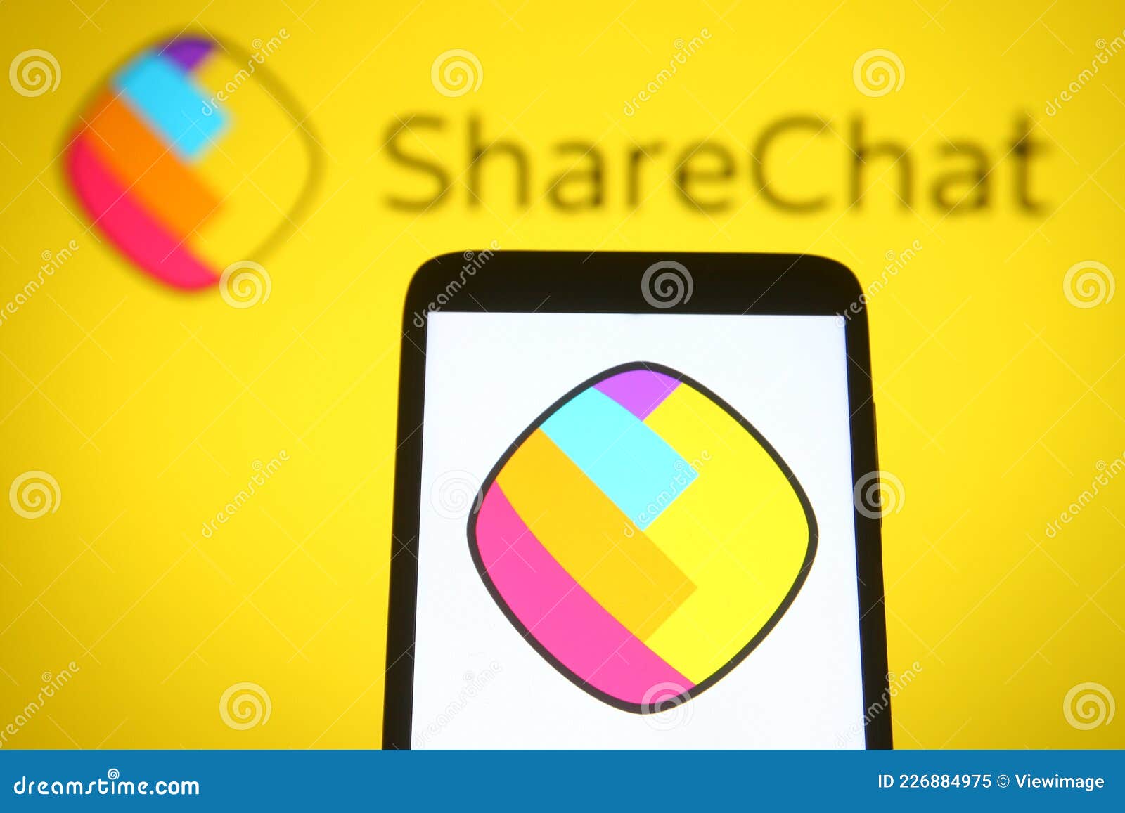 Assam, India - March 10, 2021 : ShareChat Logo on Phone Screen Stock Image.  Editorial Photo - Image of android, illustrative: 213219376