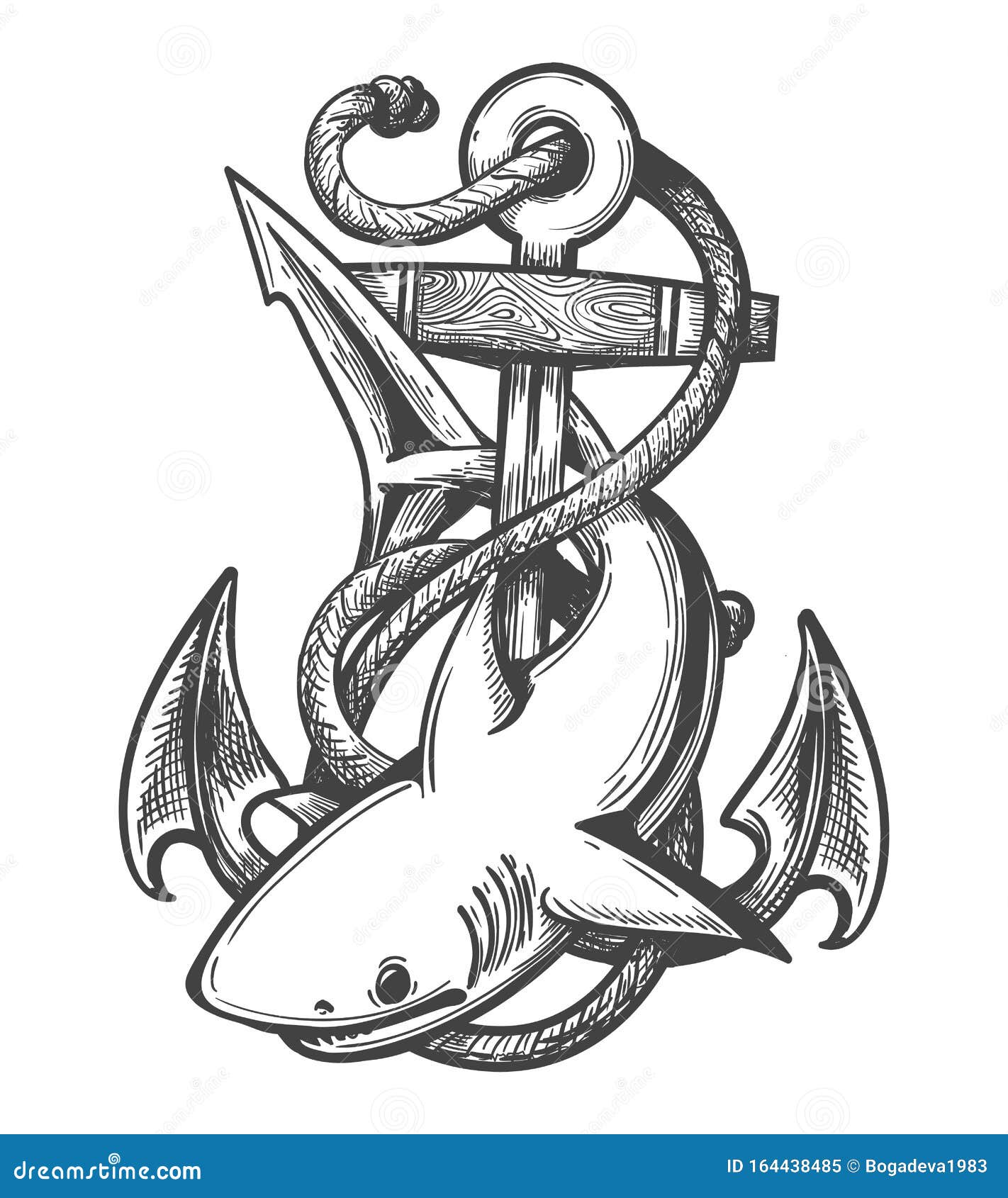 anchor drawings for tattoos