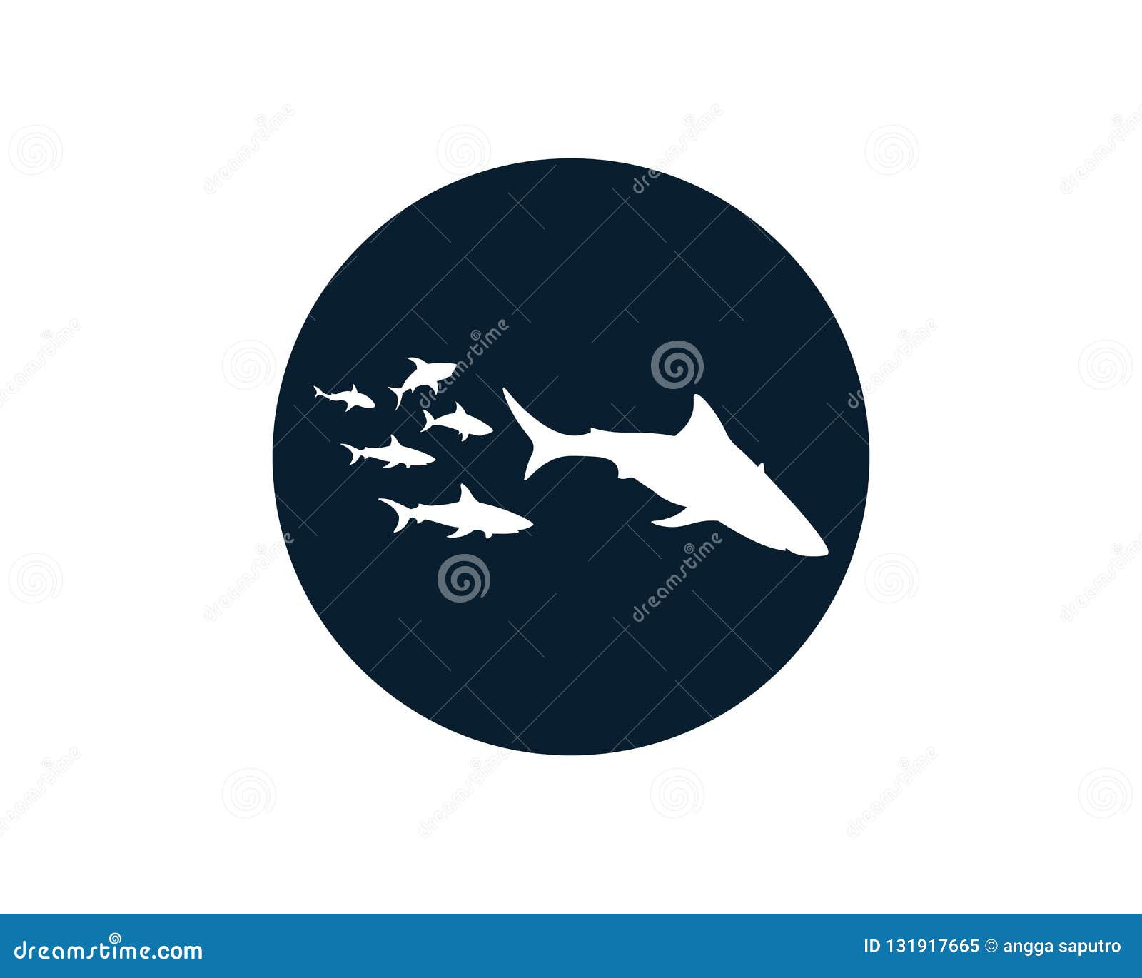 Shark Logo Template And Design Vector Fish Wild Sea Animal ...