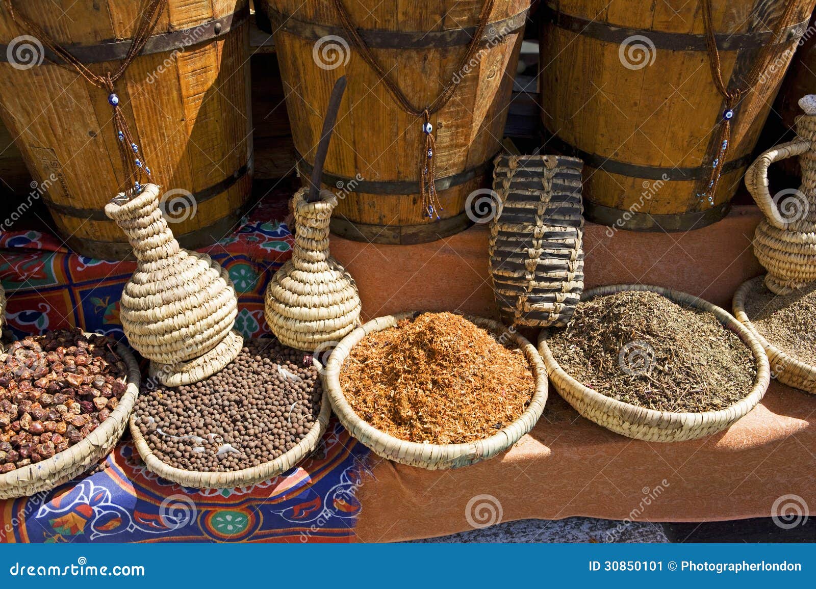 sharm el sheikh egypt spices on market