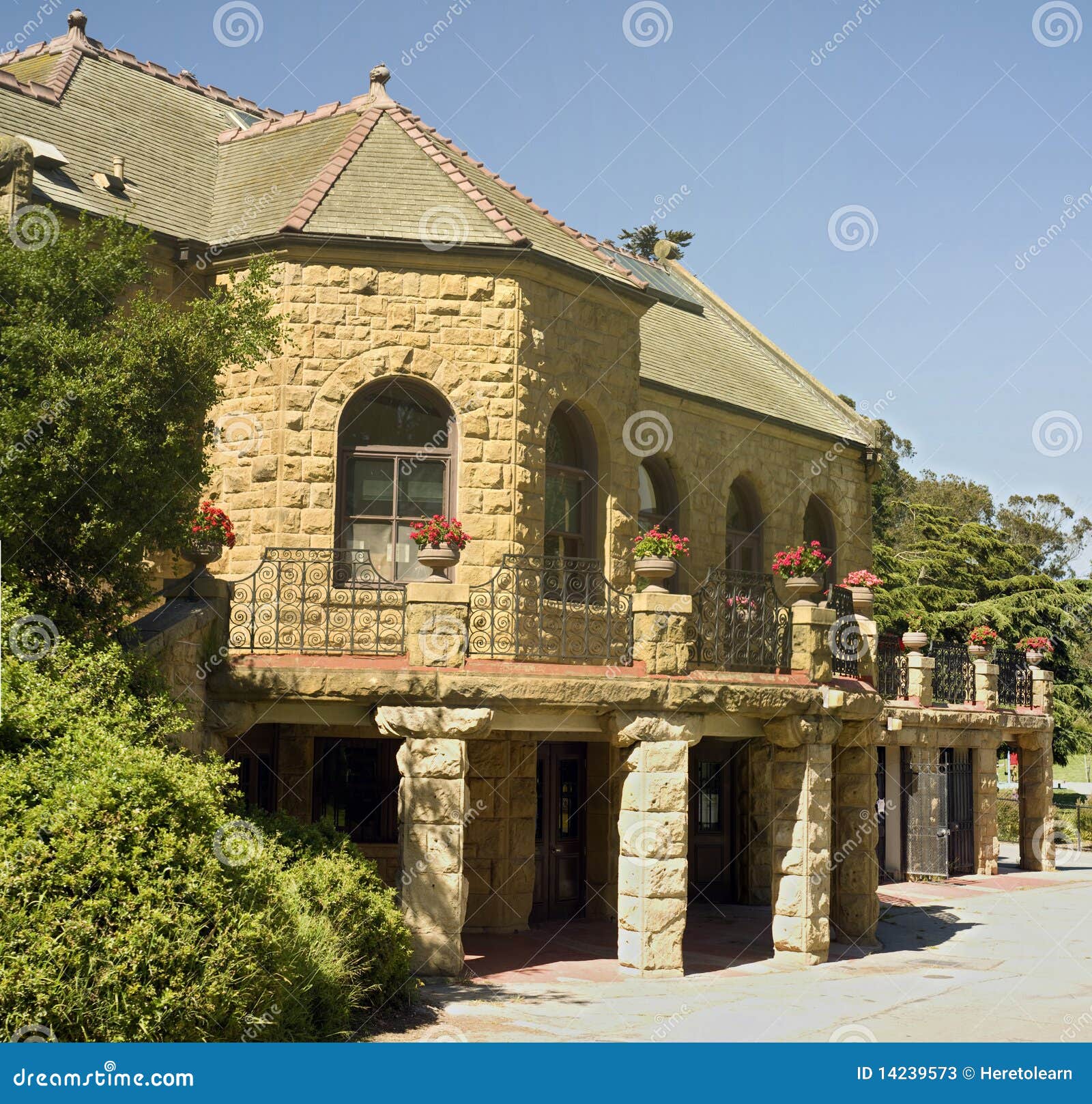 Sharon Building stock image. Image of francisco, pillars 14239573