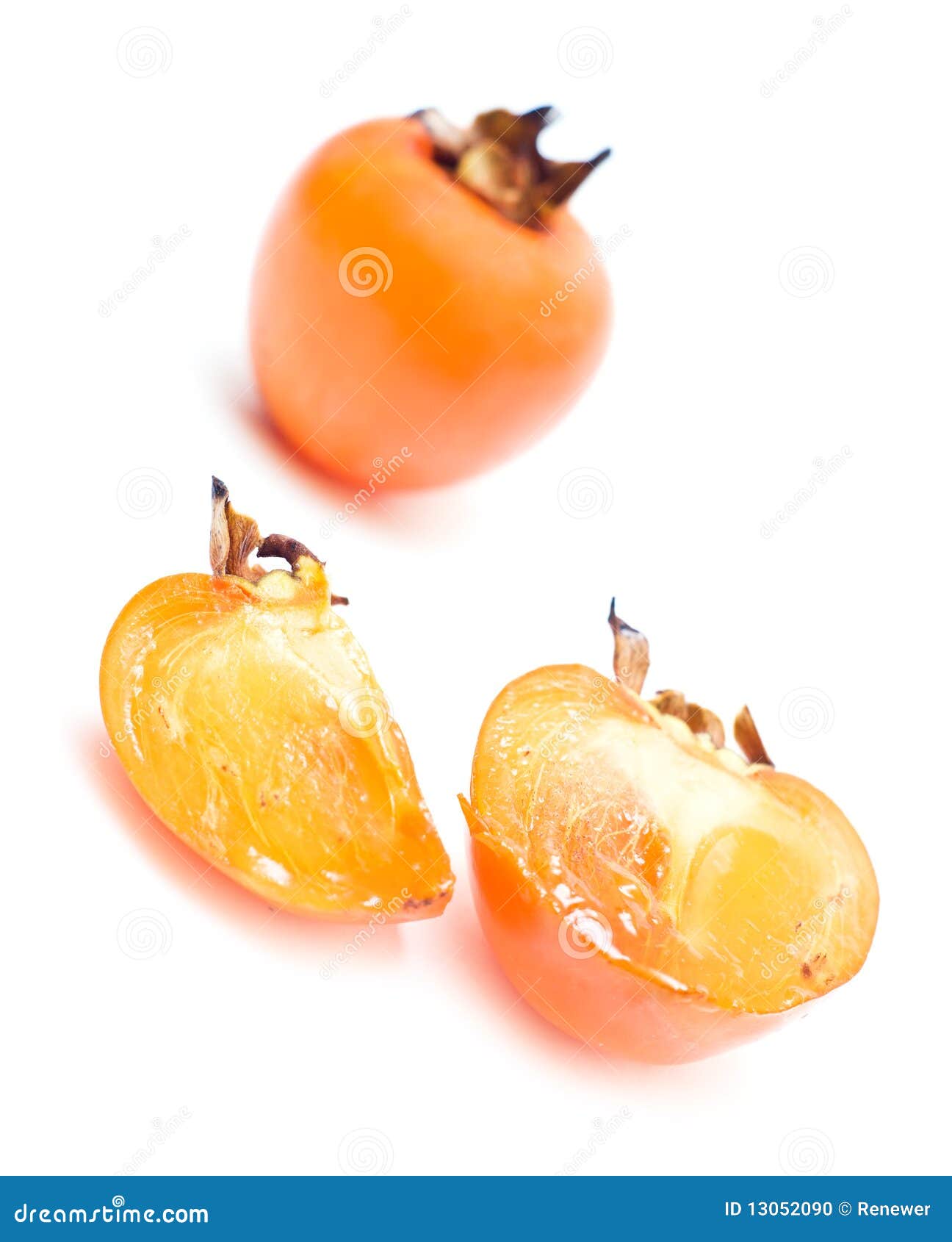 Sharon fruit isolated stock photo. Image of healthy, juicy 13052090