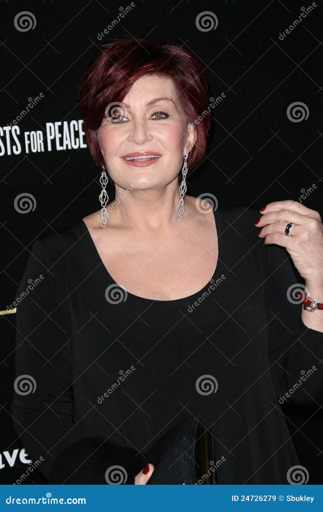 Sharon Osbourne, editorial stock image. Image of hills - 24726279