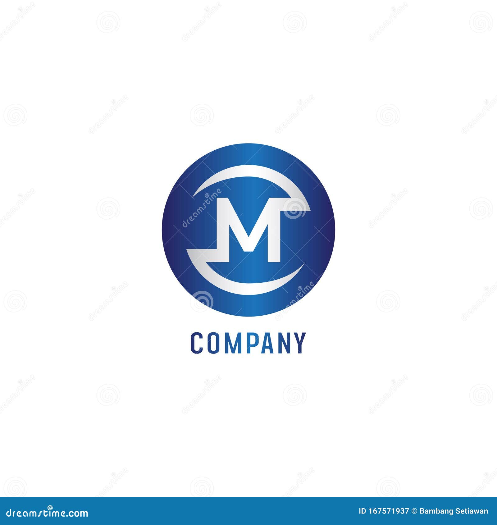 Sharp Letter M Alphabetic Logo Design Template, Abjad, Simple & Clean ...