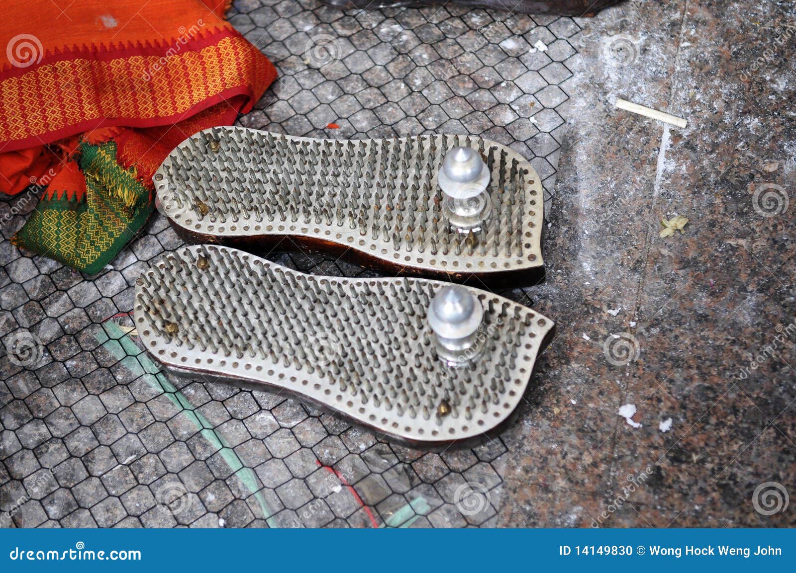 Sharp nail shoes stock photo. Image of indian, nail, heavy 14149830