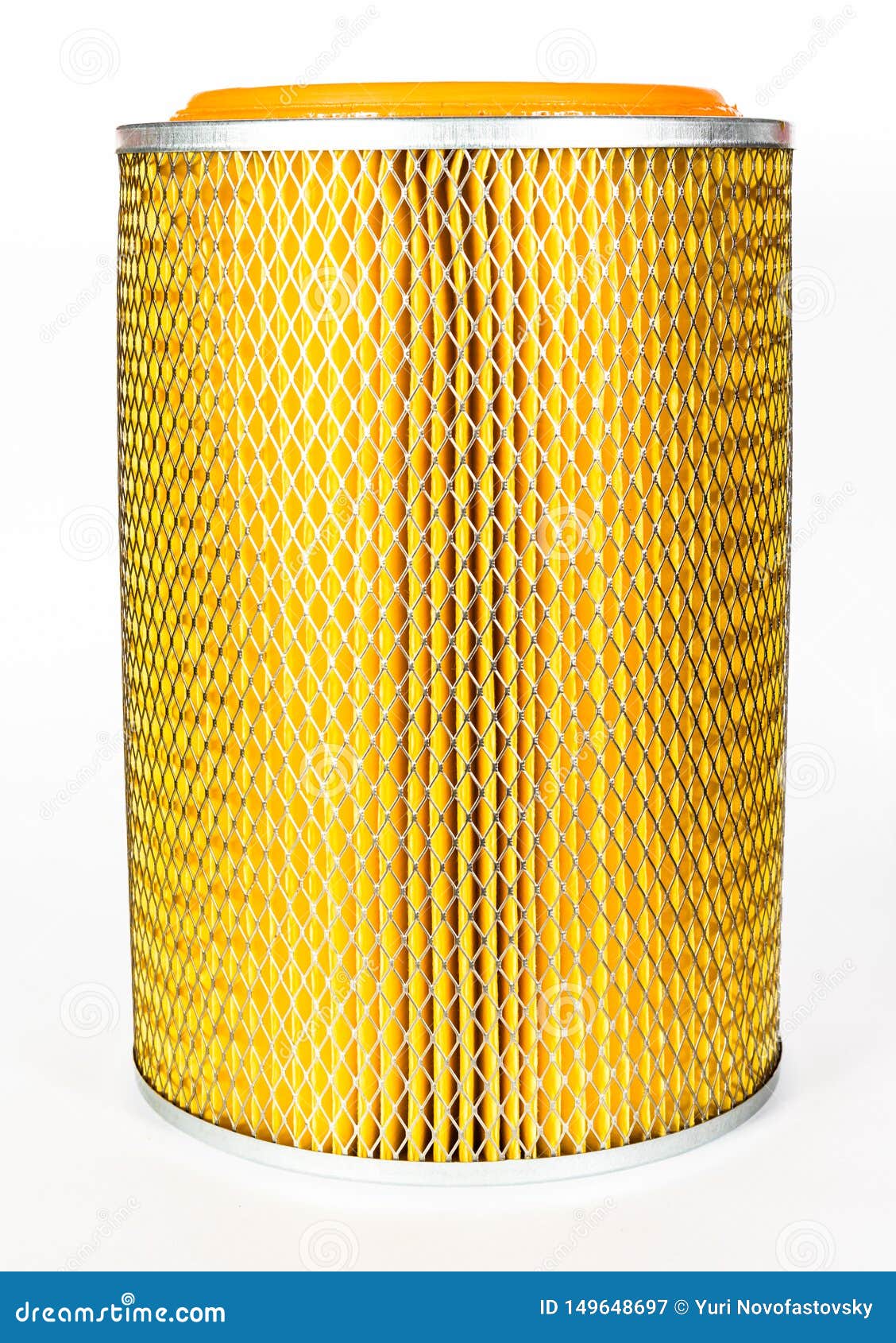 Sharp Photo of Air Intake Filter Stock Image Image of paperboard