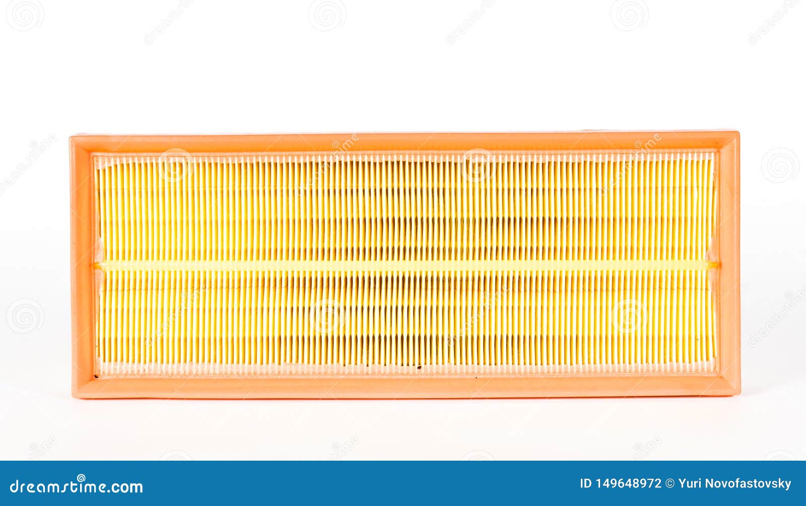 Sharp Photo of Air Intake Filter Stock Photo Image of paperboard