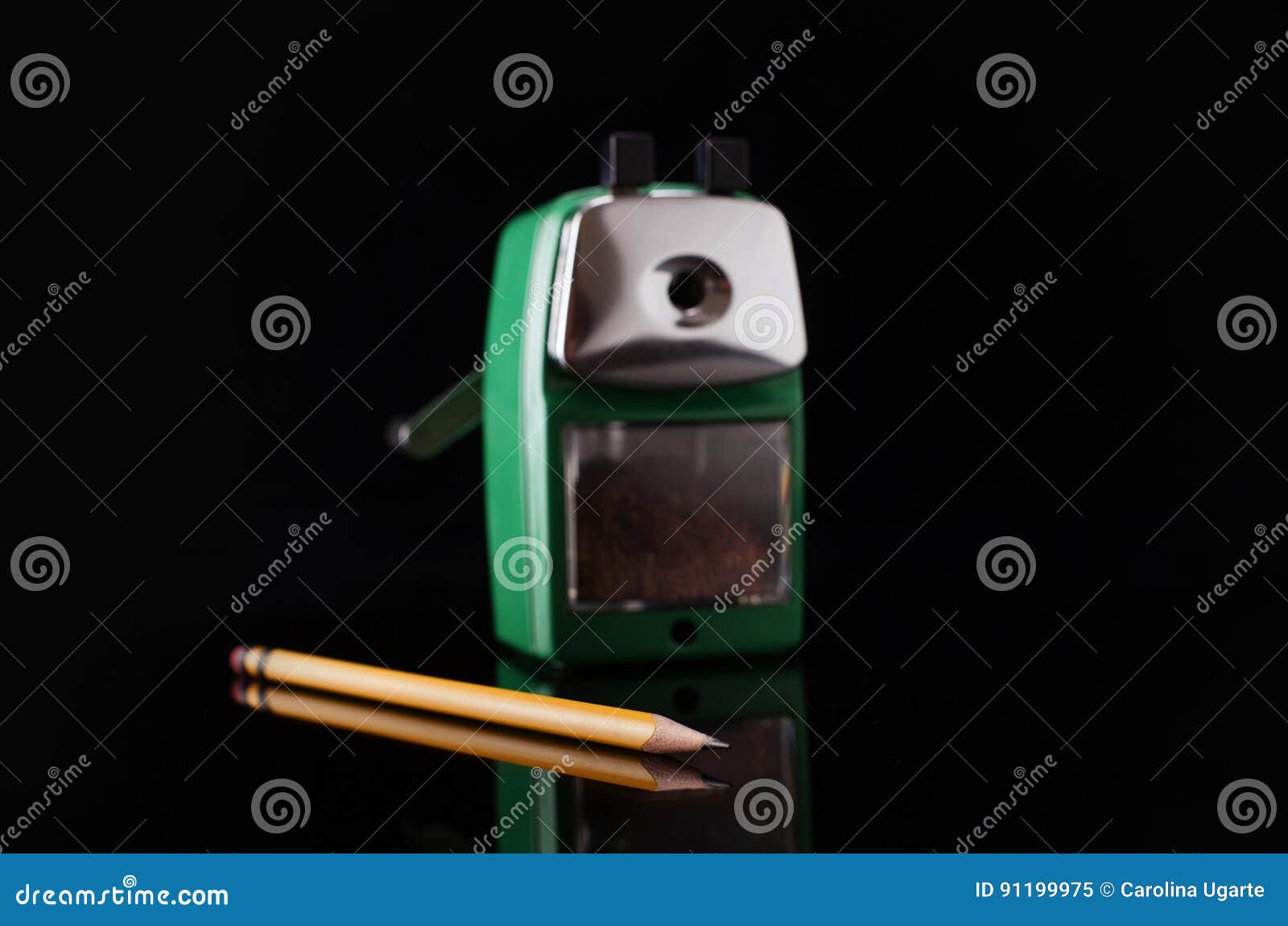 sharpener and pencil