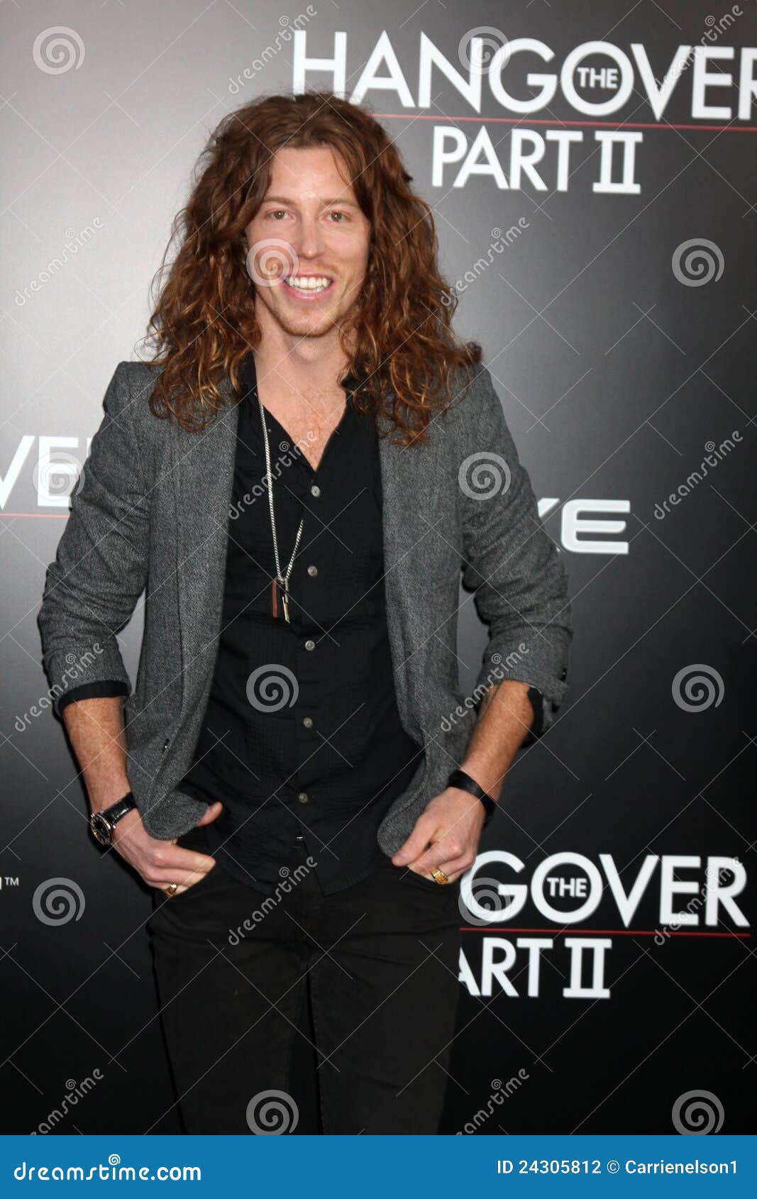 Shaun White on the Red Carpet Editorial Stock Photo - Image of
