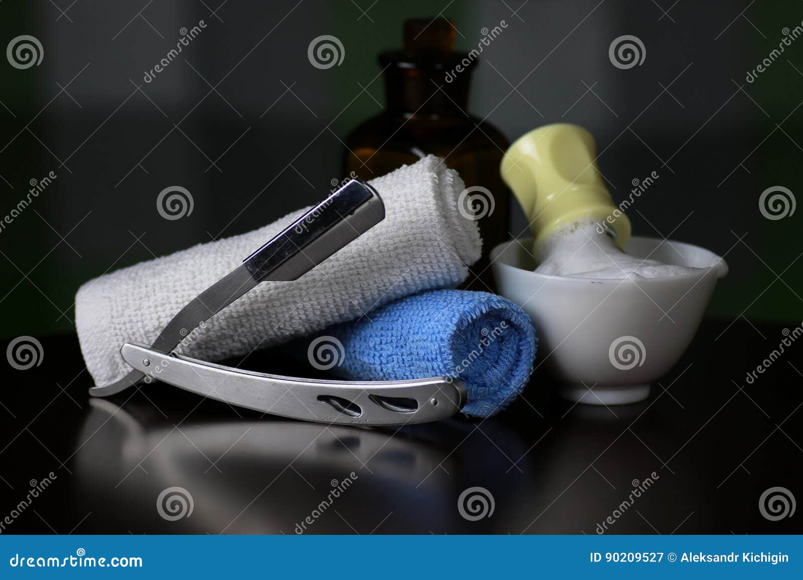 Shaving accessories danger stock image. Image of pain 90209527