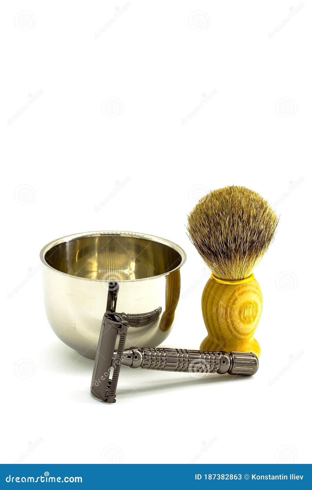 Shaving accessories stock image. Image of masculinity 187382863