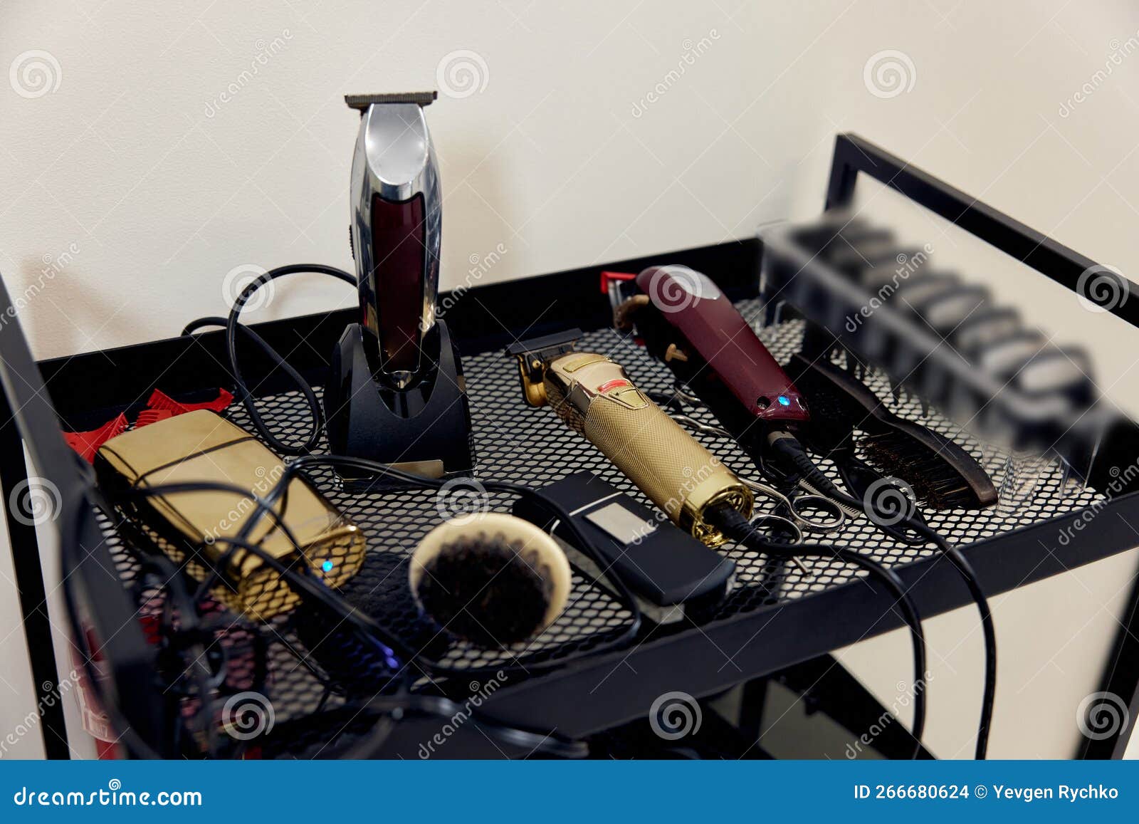 Shaving Accessories and Tools of Barber Shop Stock Photo Image of