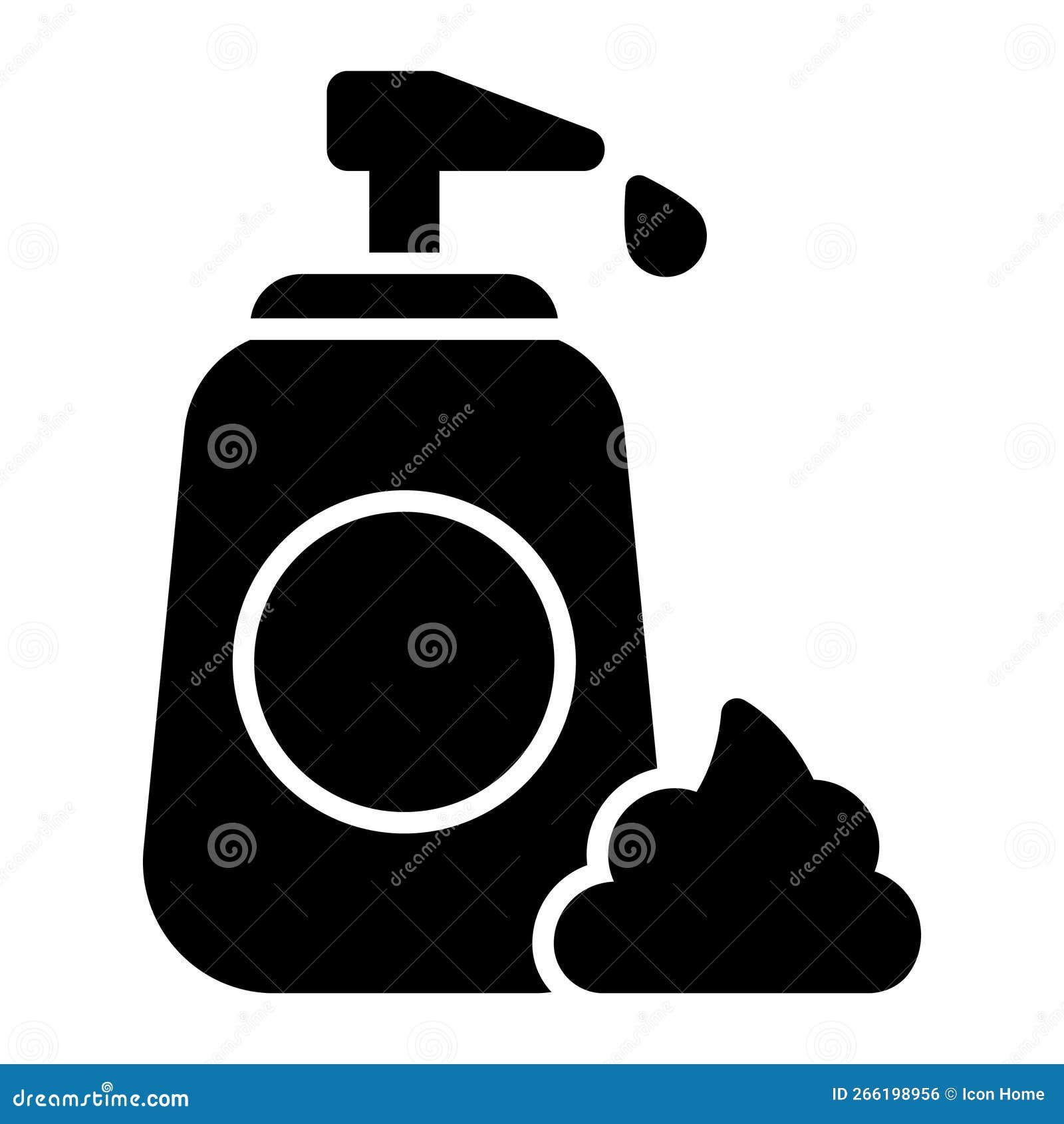 Shaving Foam Vector Design in Modern Style Stock Vector - Illustration