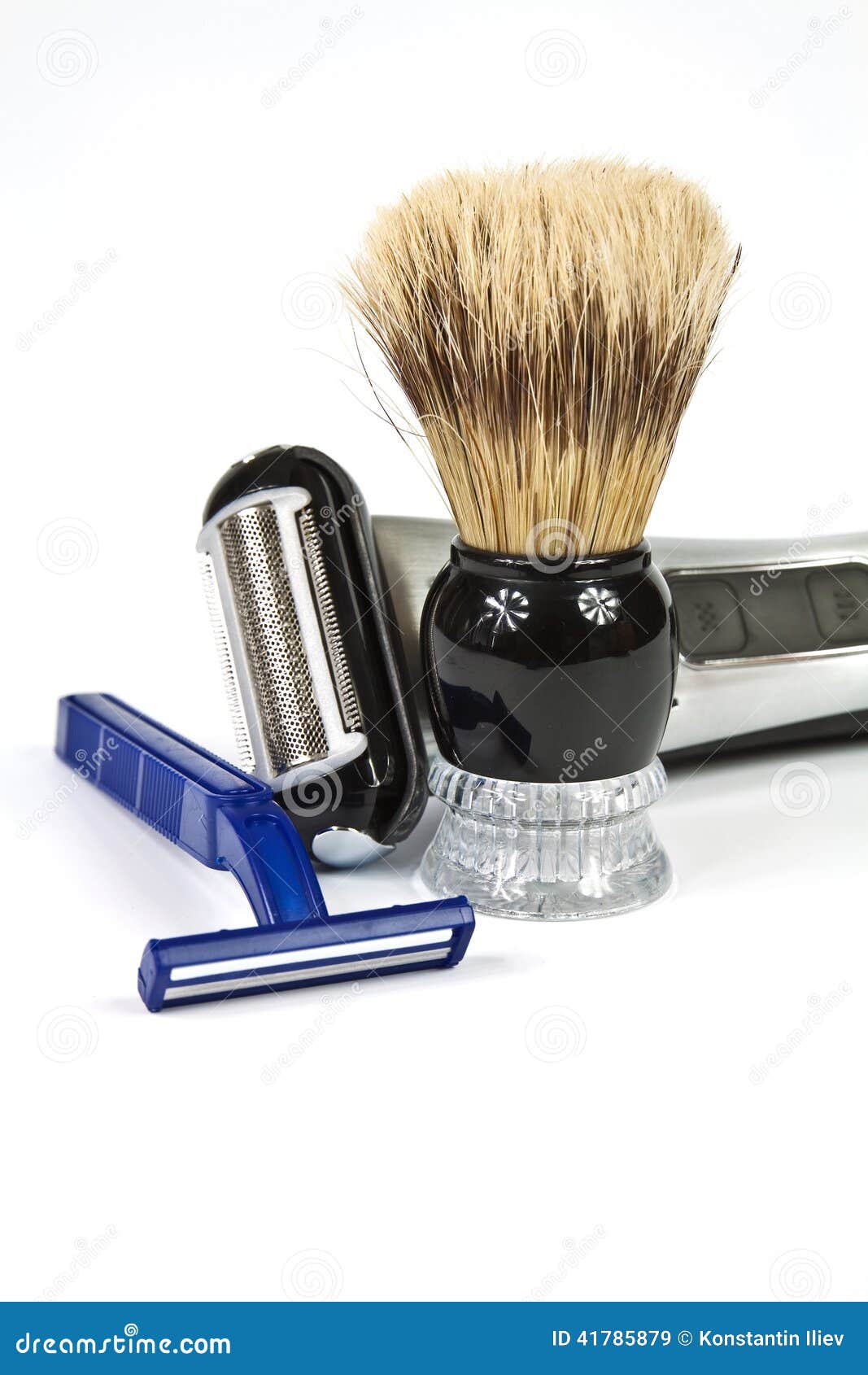 Shaving Supplies stock image. Image of care, hair, cream 41785879