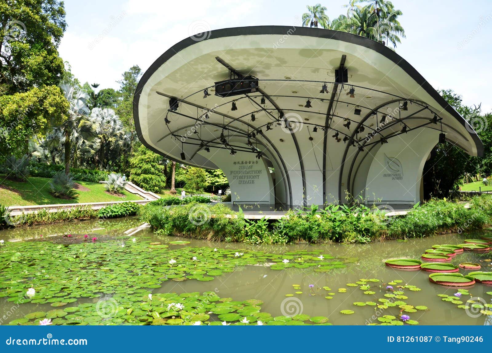 The Shaw Foundation Symphony Stage In Singapore Botanic Gardens