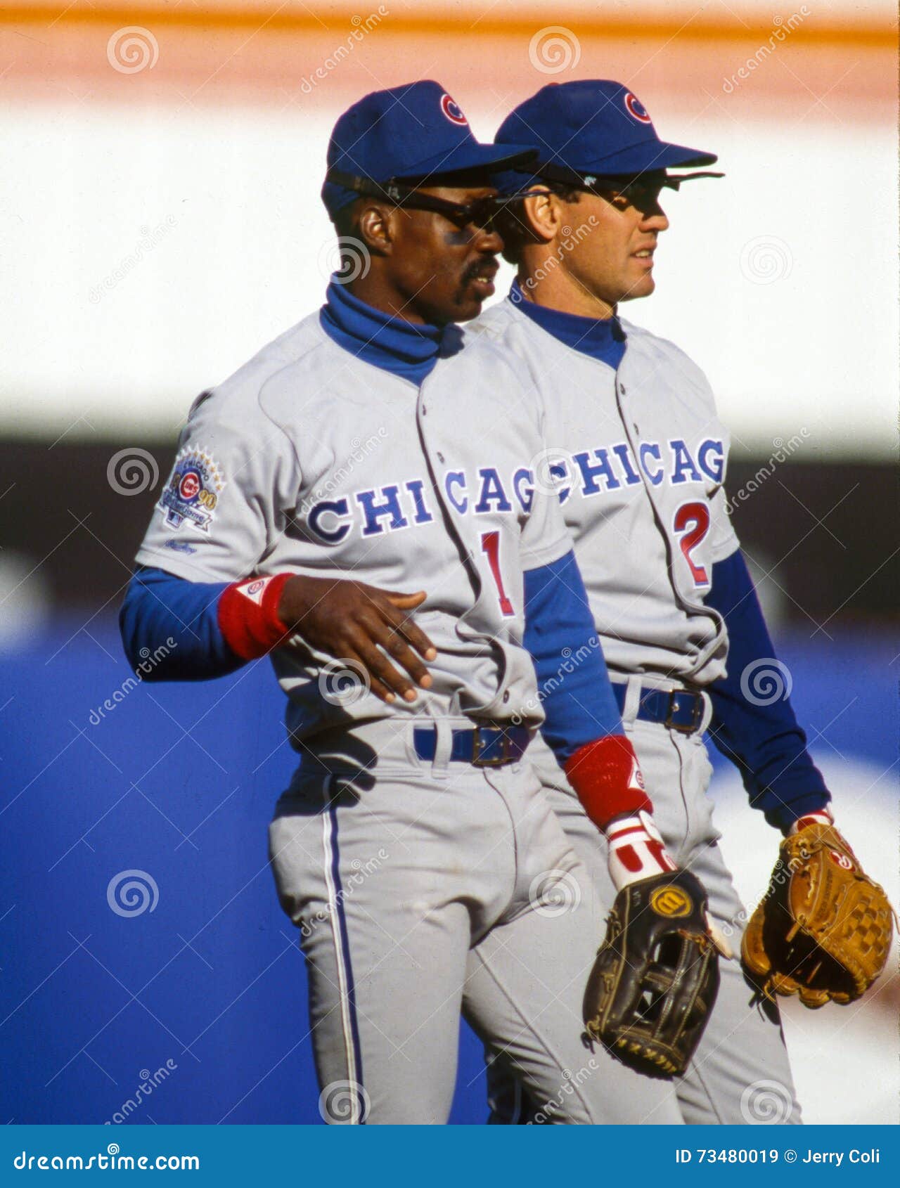 Shawon Dunston and Ryne Sandberg of the Chicago Cubs Editorial