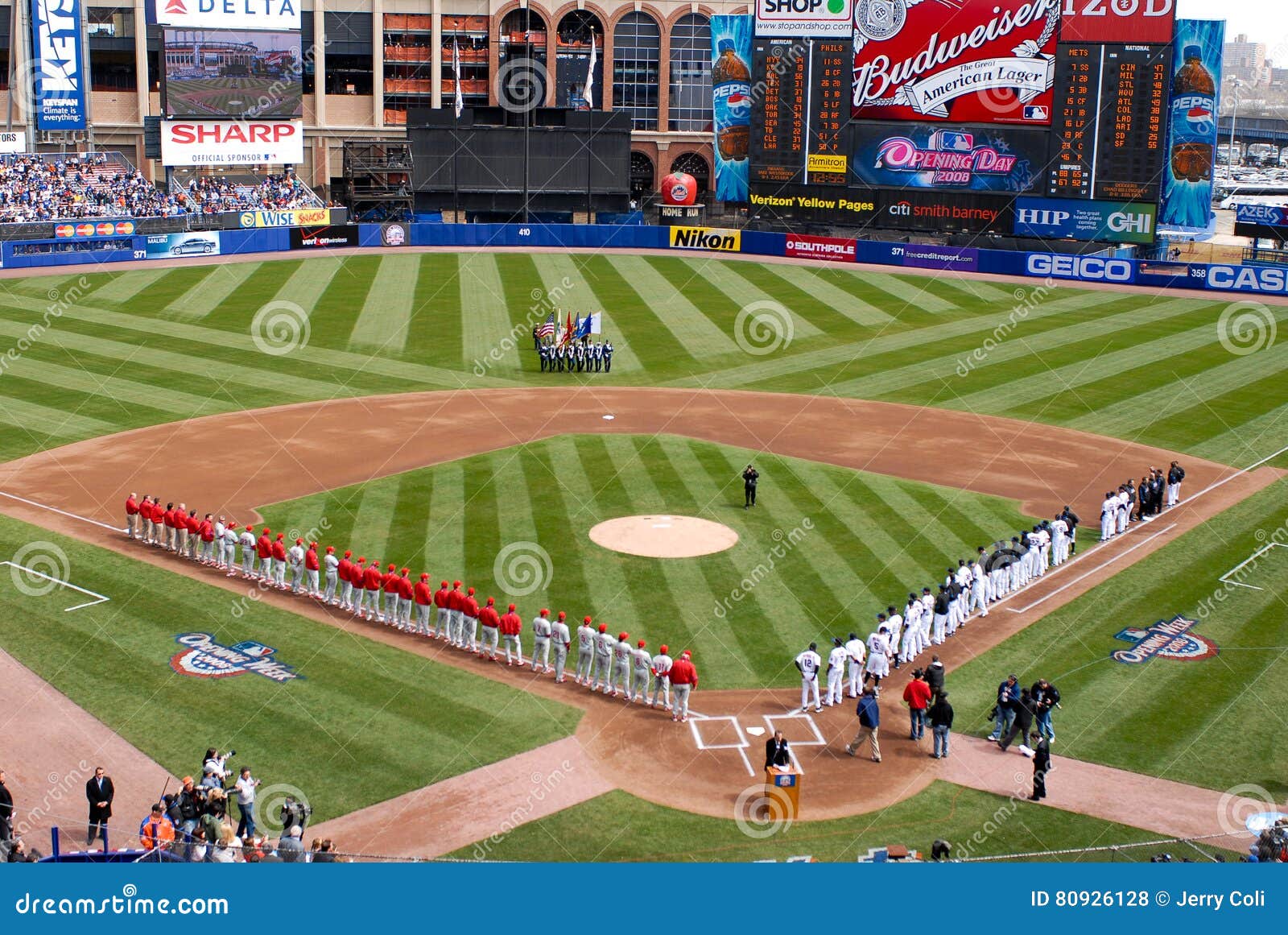 Shea Stadium photo stock éditorial. Image du principal 80926128