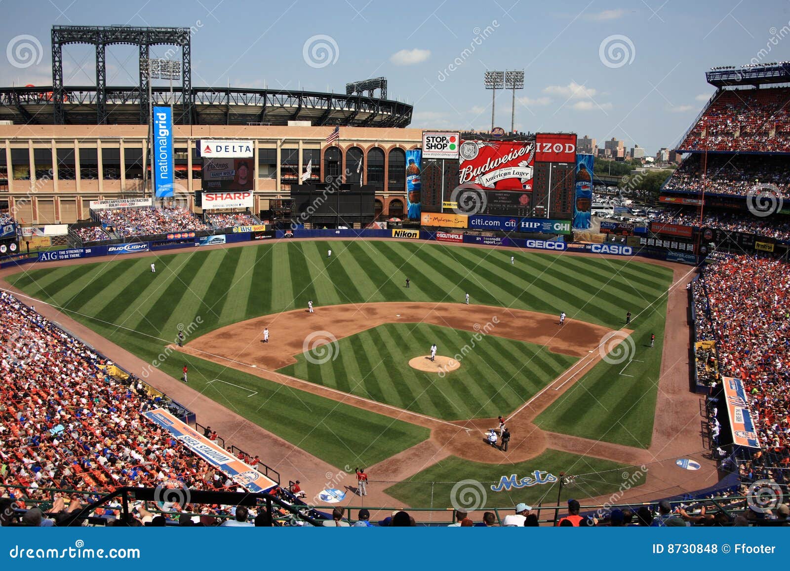 Shea Stadium - New York Mets Editorial Stock Photo - Image of shea