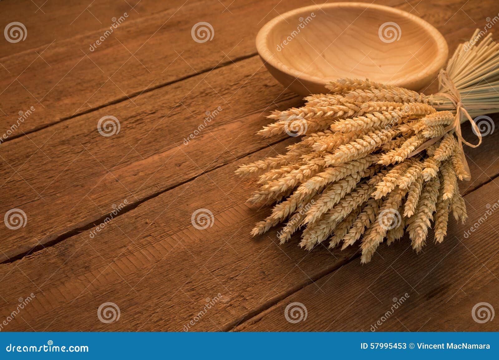 Sheaf of wheat stock image. Image of wood, agriculture 57995453