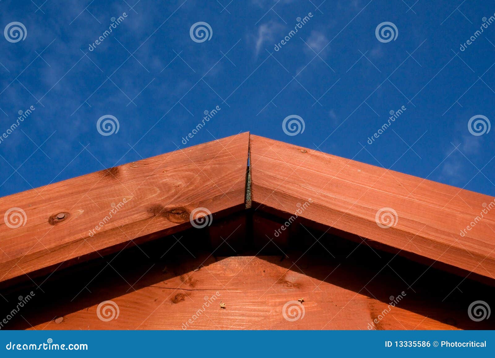 shed roof apex