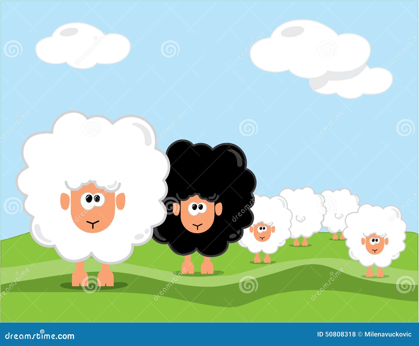 Flock Sheep Stock Illustrations – 4,229 Flock Sheep Stock Illustrations,  Vectors & Clipart - Dreamstime