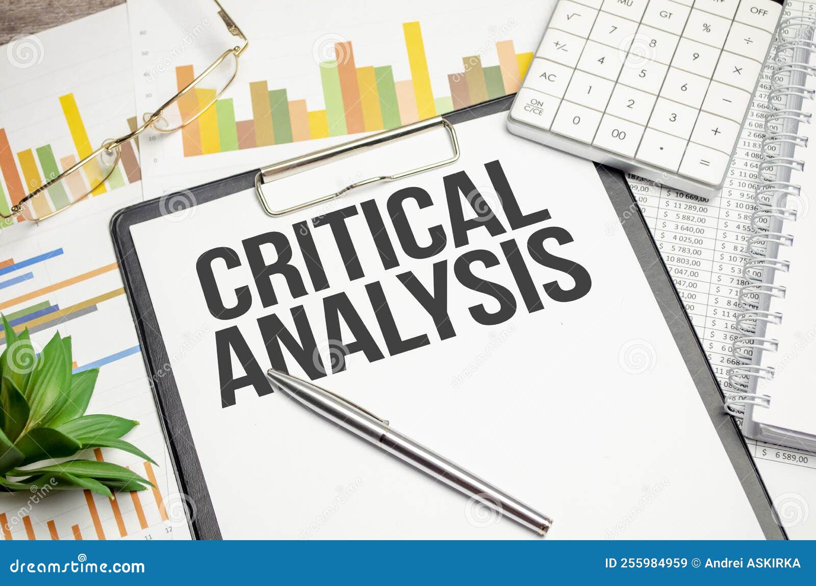 Sheet Of Paper With The Text CRITICAL ANALYSIS And Charts Stock Image sheet-of-paper-with-the-text-critical-analysis-and-charts-stock-image