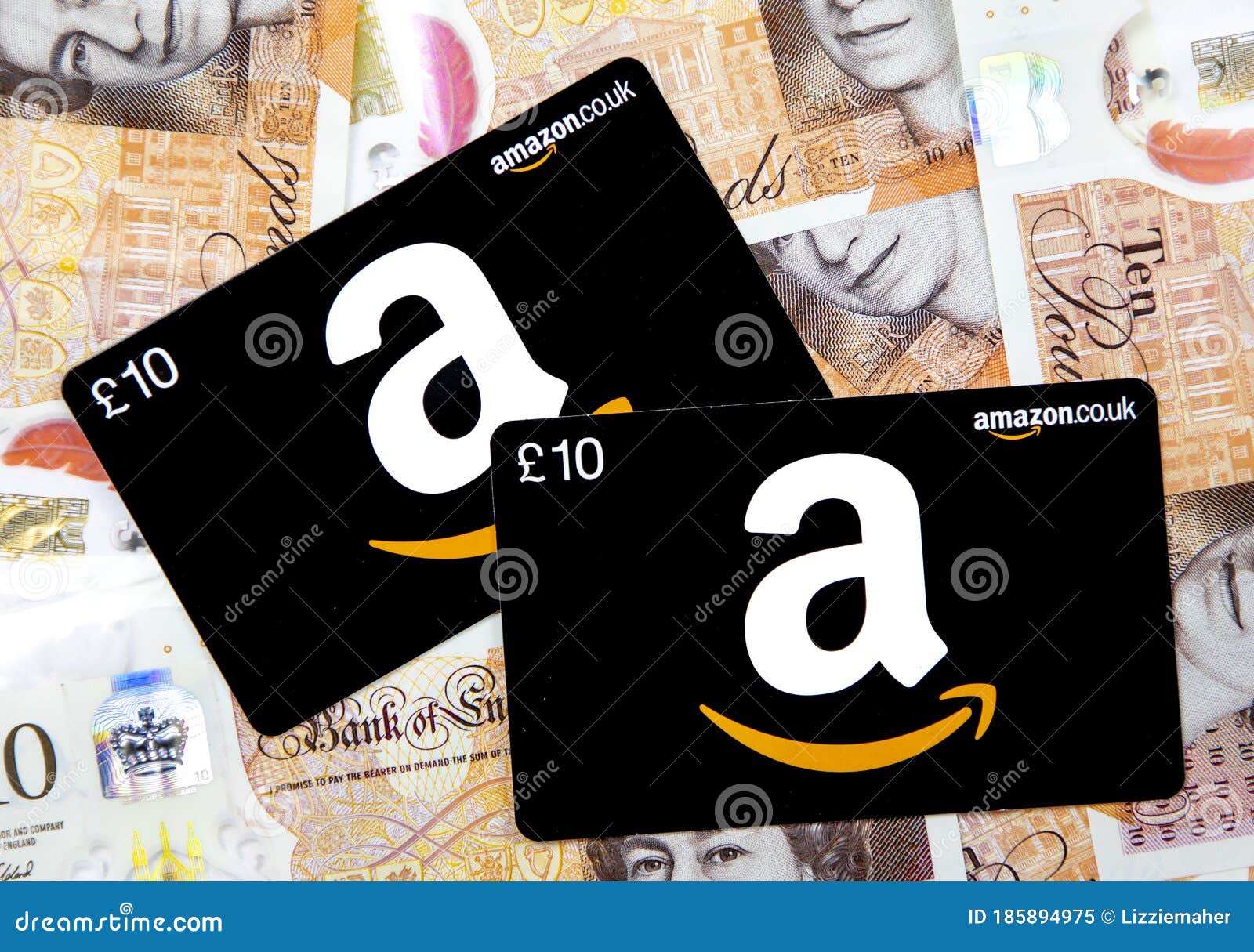 Two Ten Pounds Amazon Gift Cards Editorial Image Image Of Ground Company Two Ten Pounds Amazon Gift Cards Editorial Image Image Of Ground Company