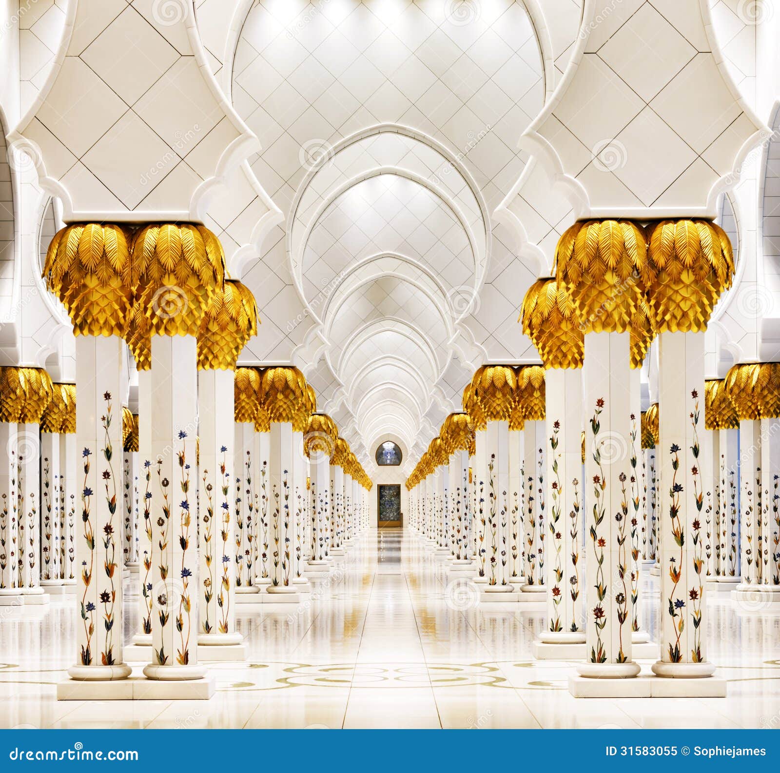 sheikh zayed grand mosque, abu dhabi is the largest in the uae