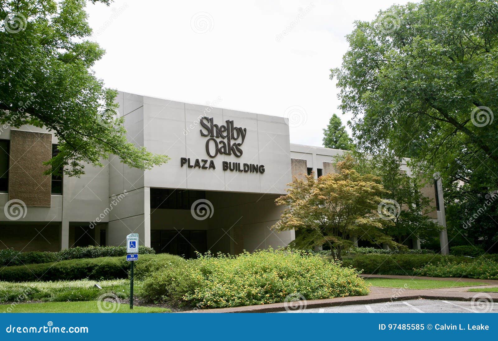 Shelby Oaks Plaza Building, Memphis TN Image éditorial Image du
