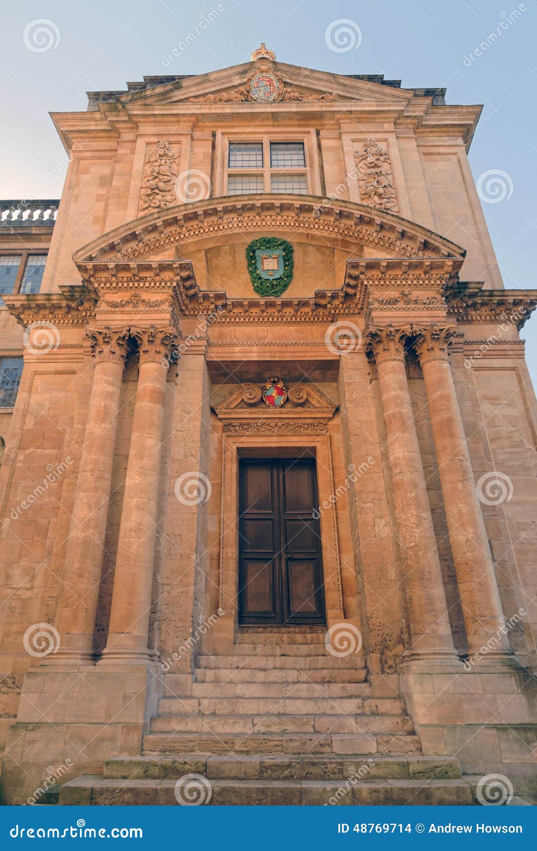 sheldonian theatre, oxford, england