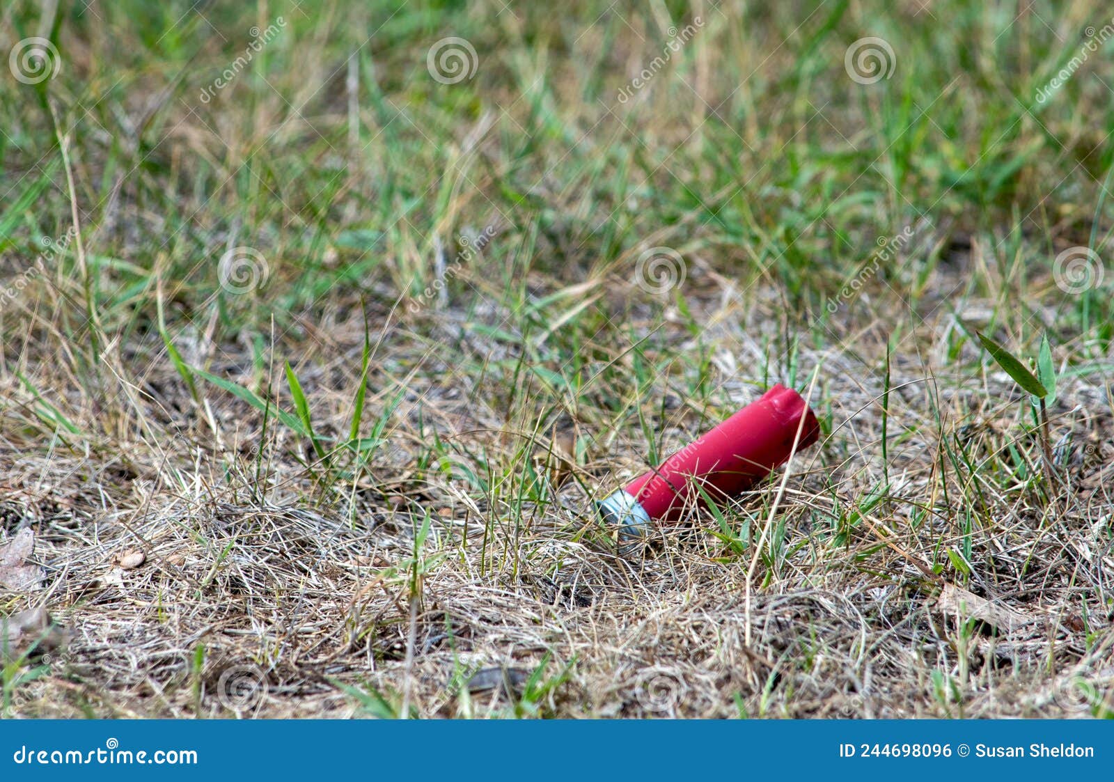 Shell casing from a gun stock photo. Image of automatic 244698096