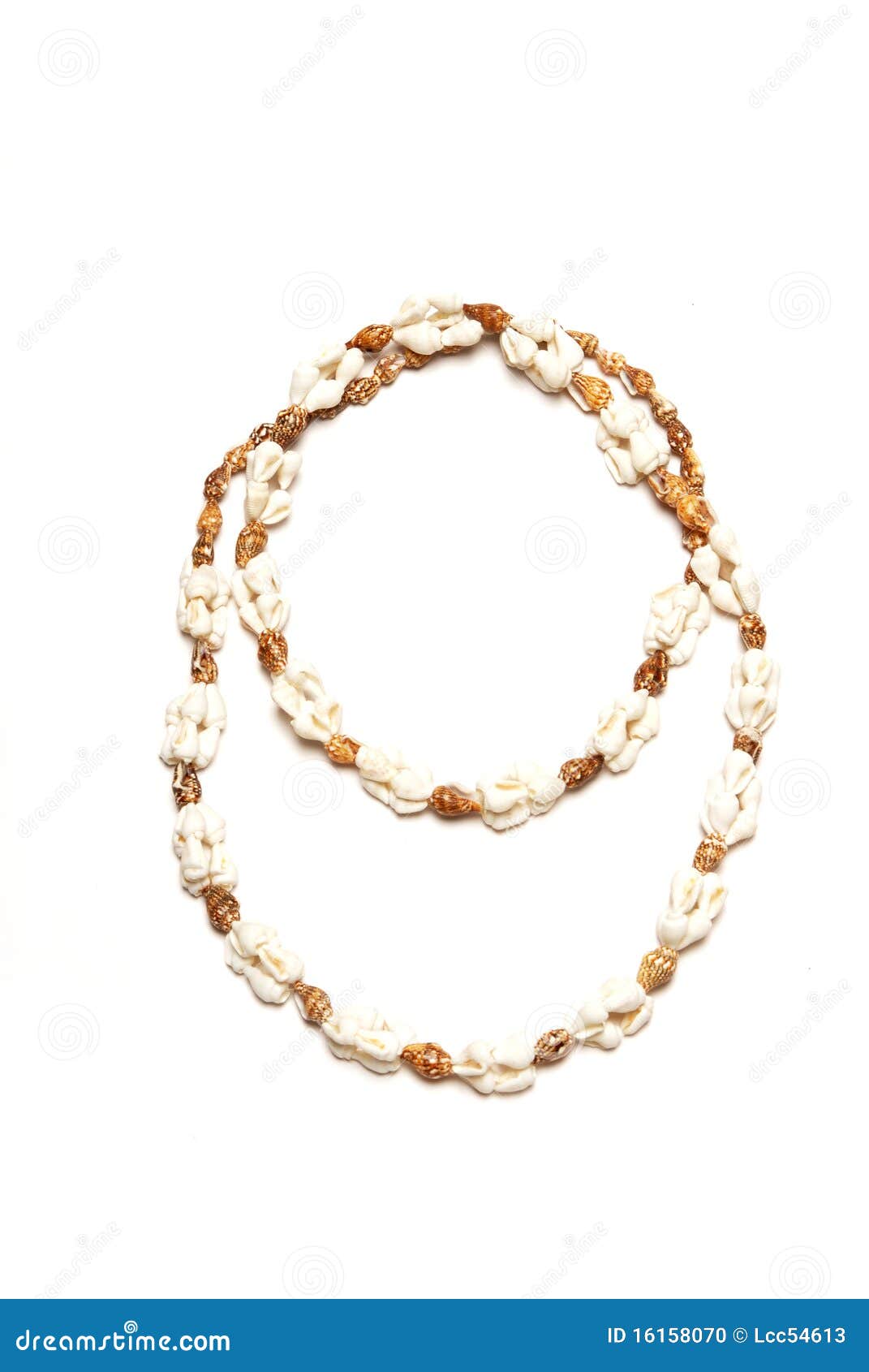 Shell Necklace stock photo. Image of abstract, beauty 16158070