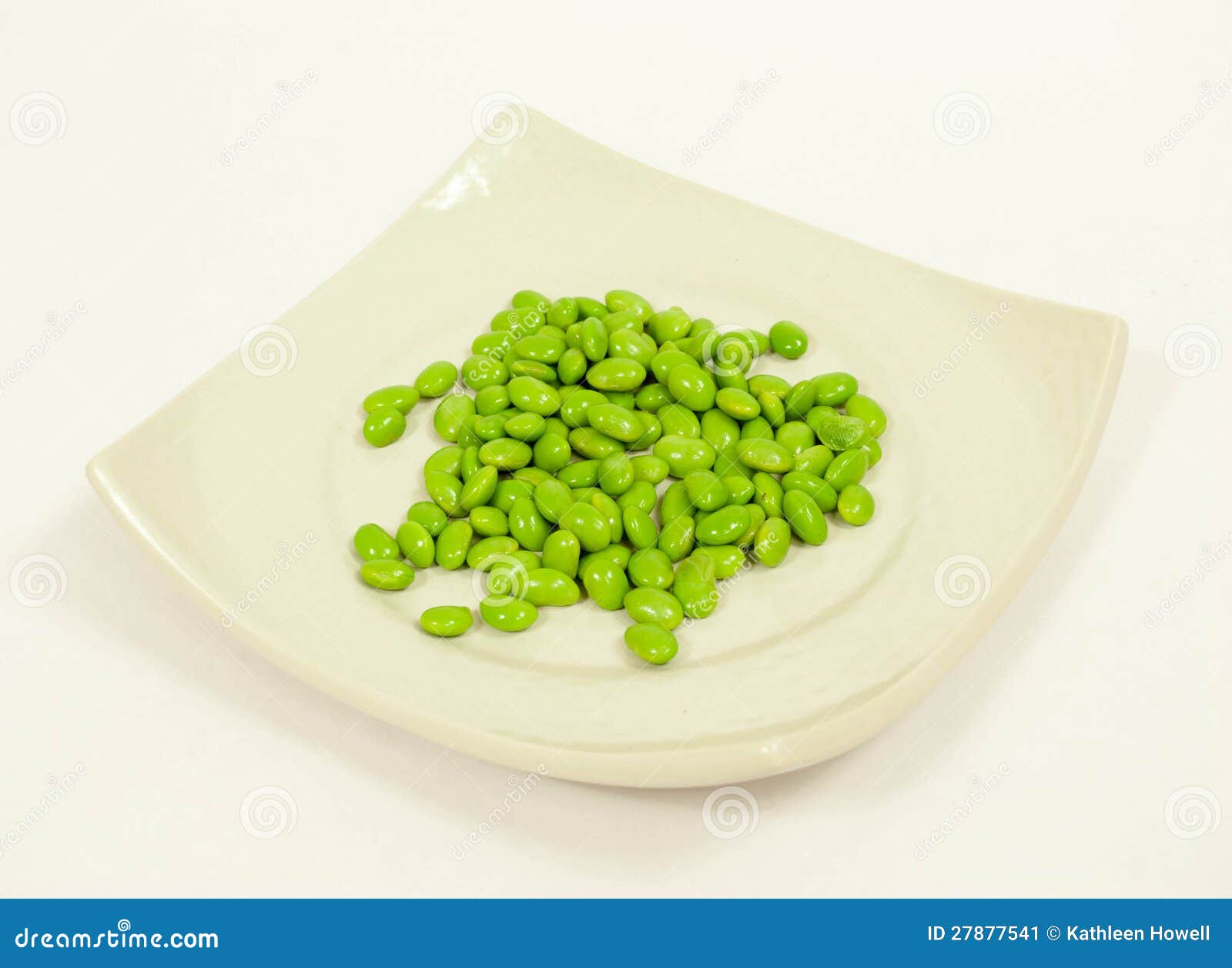 Shelled Edamame stock image. Image of plate, dish, placemat 27877541