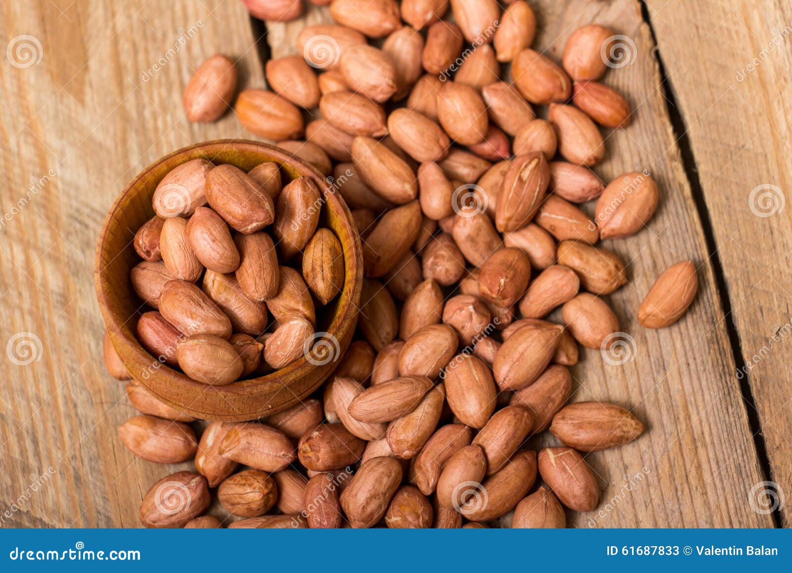 Shelled peanuts stock image. Image of snack, hunger, peanuts 61687833