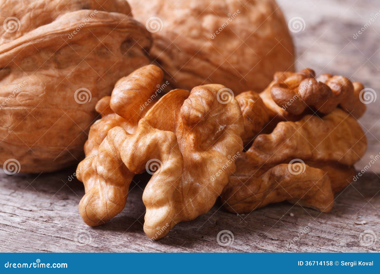 Walnuts in the shell