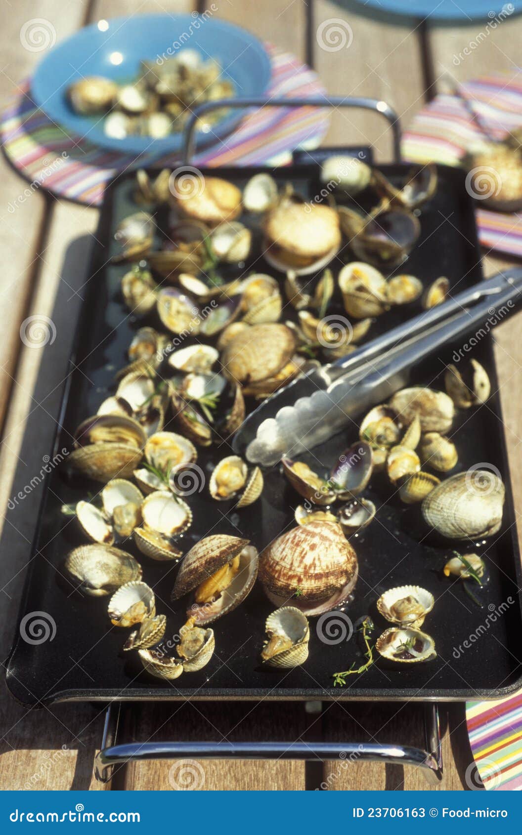 shellfish cooked a la plancha