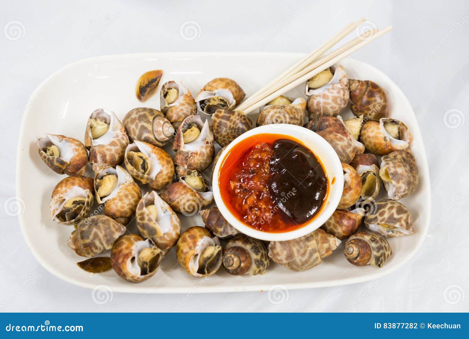 Shellfish Such As Clams are Allergic To Some People Stock Photo Image