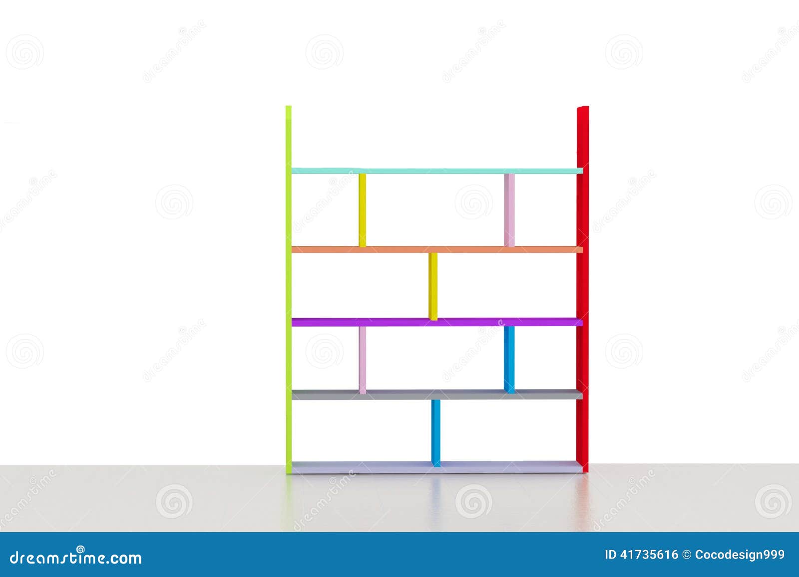 Shelves stock photo. Image of empty, wall, shop 41735616