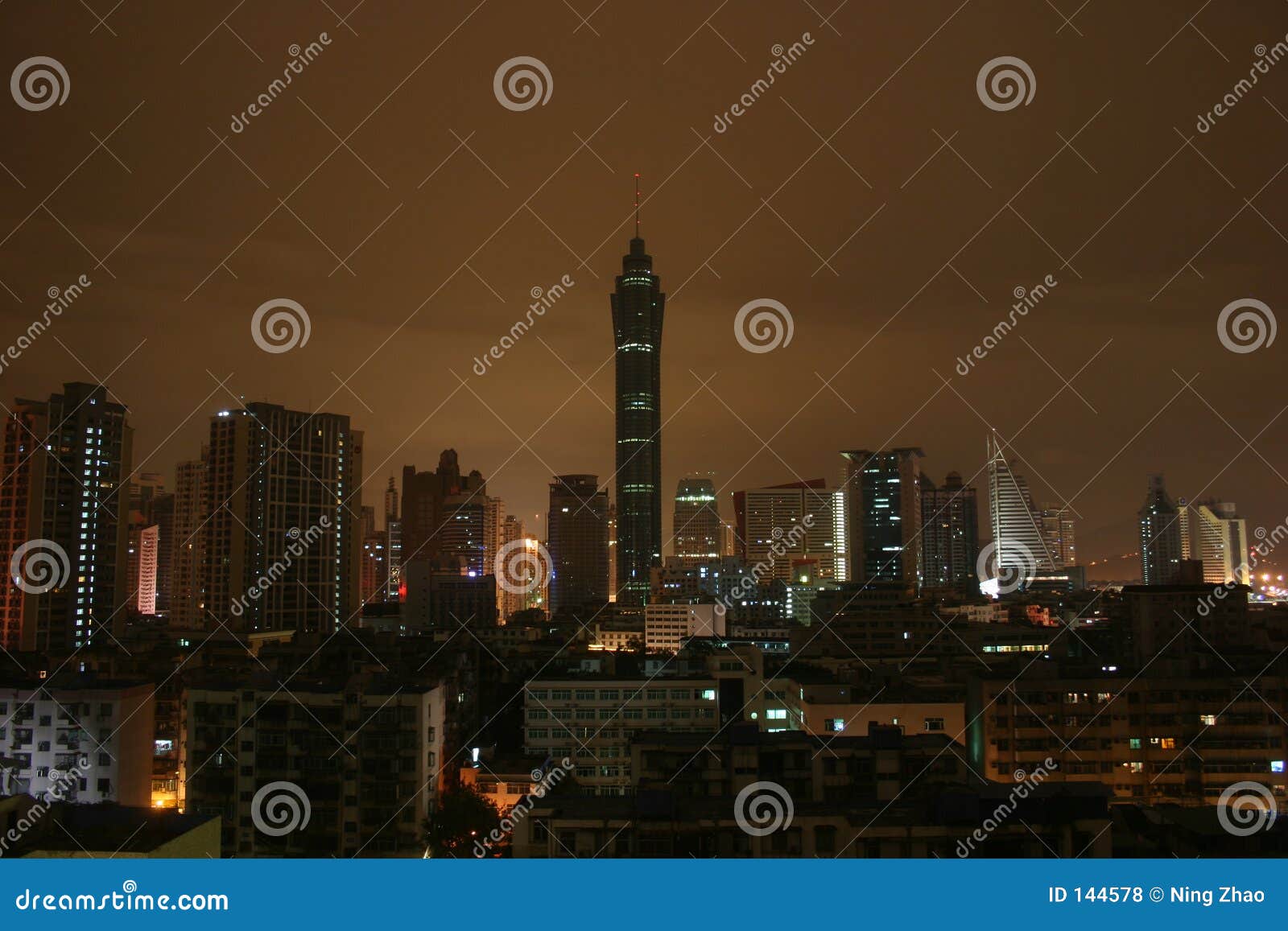 shenzhen at night